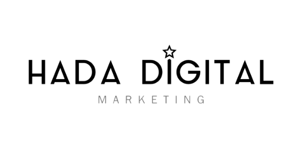 Hada Digital Marketing text based logo